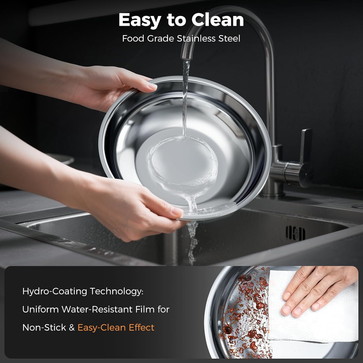 Chafing Dishes for Buffet 4 Pack,5QT Food Warmers for Parties Buffet,Stainless Steel Round Chafers and Buffet Warmers Sets for Home,Gatherings,Birthday,Parties,Church Events,Catering Events