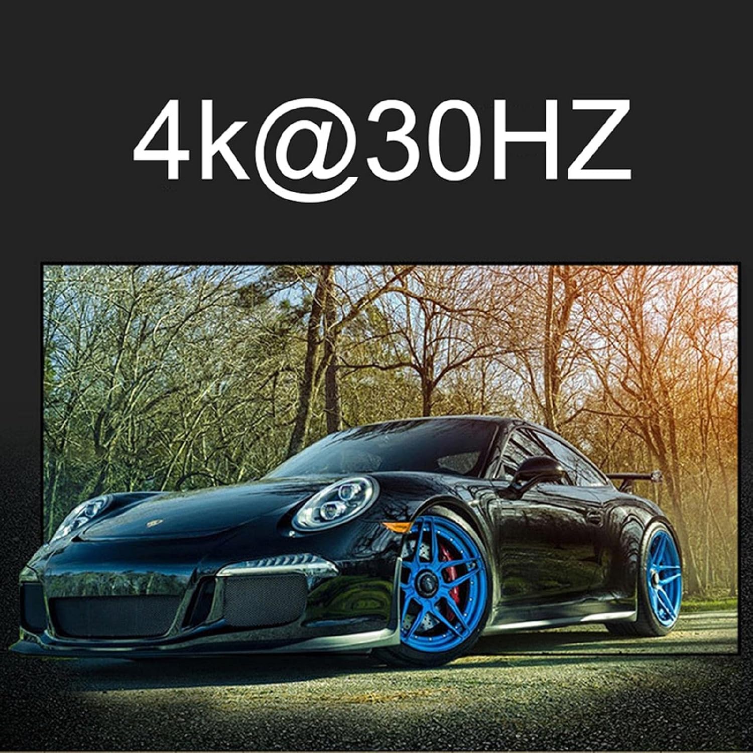 HD Extender Over Cat5e/6 RJ45 Ethernet Cable, Up to 120M 4K@30HZ HD Splitter Extension Video Audio Transmitter Support Laptop DVD TV Accessory-EX06-A-120-SY-V1-S1