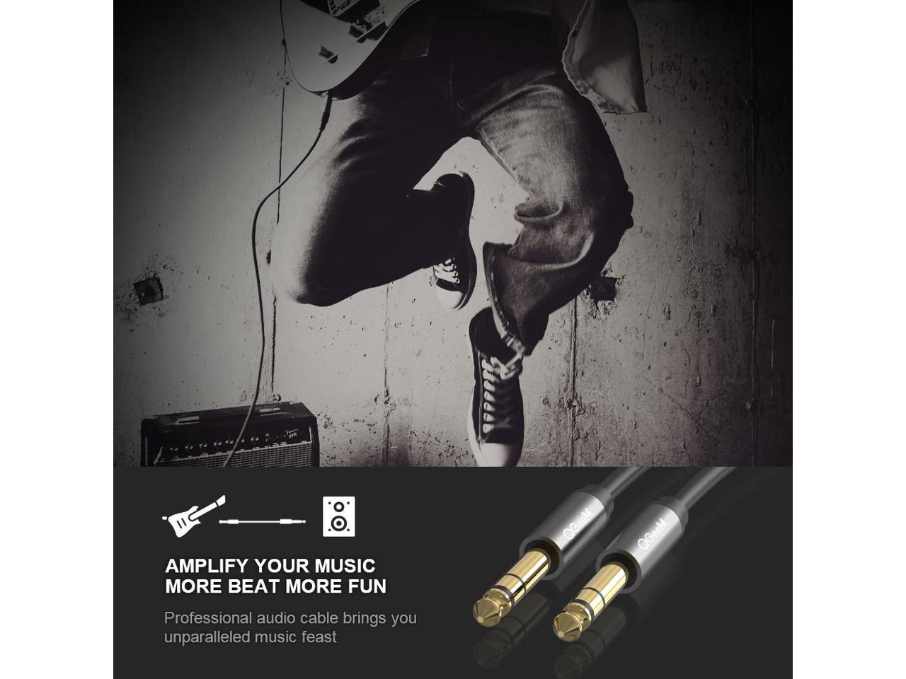 6.35mm/M to 6.35mm/M Audio Cable --AU03-A/B