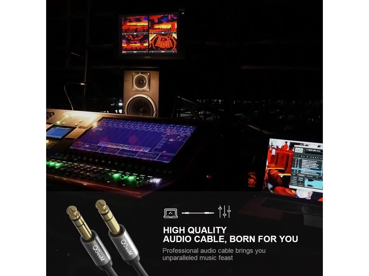 6.35mm/M to 6.35mm/M Audio Cable --AU03-A/B