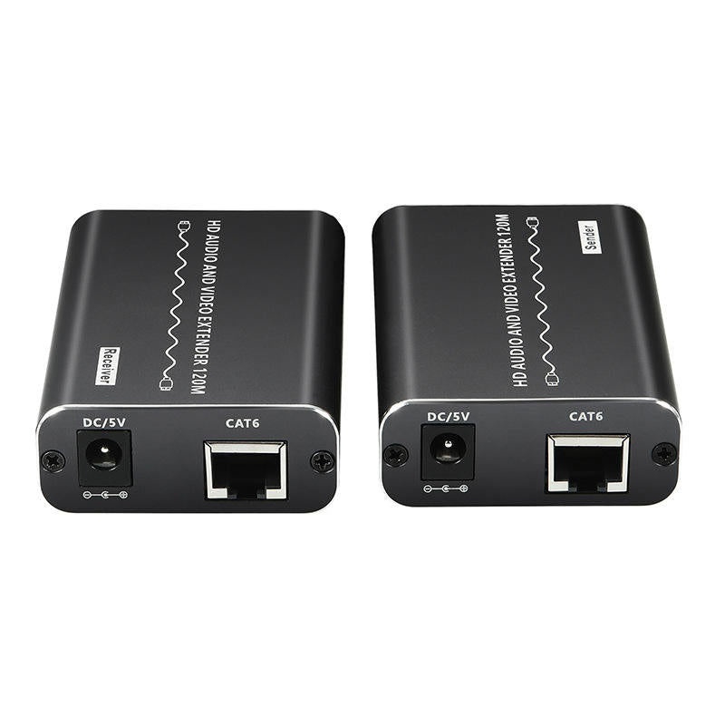120M HDMI Extender with IR Extension: Seamless 1080P@60Hz Transmission, Zero Delay for Laptop/PC to TV/Projector---XH0120