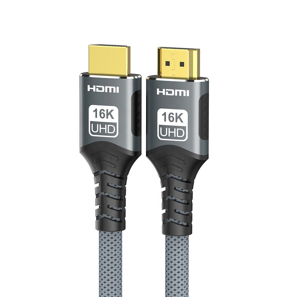 16K@60Hz HDMI 2.2 Cable, 96Gbps Ultra High Speed Braided HDMI Cord, 8K@60Hz, 8K@120Hz, 8K@240Hz, eARC, HDCP 2.2, HDR10+ Dolby Atmos for TV, Monitor, Projector, PS5, Xbox --AV97-A