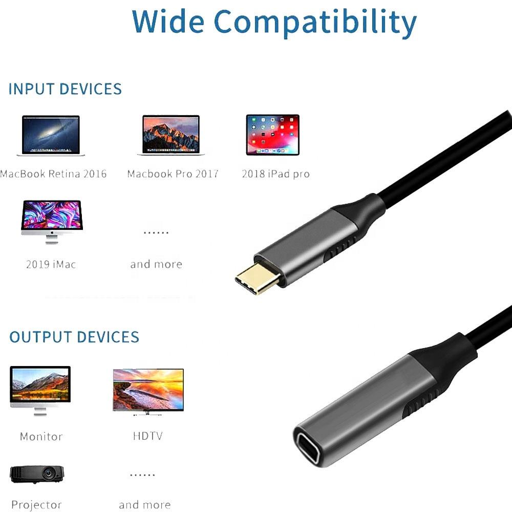 QGeeM USB C to Mini Displayport (4K@60Hz), Thunderbolt 3 to Mini DisplayPort Adapter for iPhone 15/16/17 Series, M2-M4 MacBook, MacBook Air/Pro 2018-2025-UA08-B-0.12