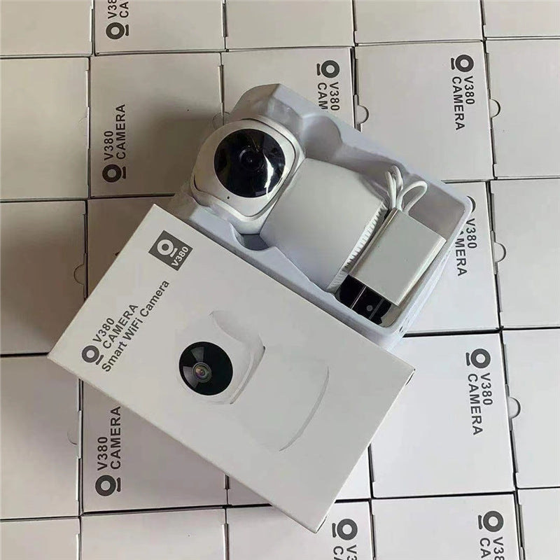 V380 Pro 3MP Wireless WiFi Baby Monitor IP Camera, Two-Way Audio Night Vision Human Motion Detection Wireless Home Surveillance Camera--P0095-1-V1-S1(ES-WI320VS)