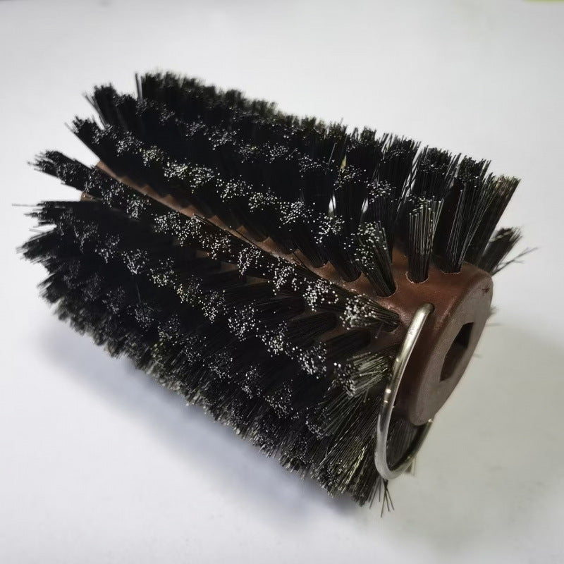 Rechargeable LED Light Roller Grill Brush 304 Food Grade Stainless Steel No Bristles BBQ Accessories