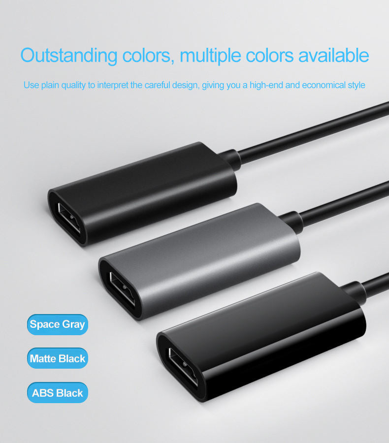 USB to HDMI Adapter, 1080P@60Hz USB 2.0 Male to HDMI Female Multi-Display Cable Converter Suitable for Macos Windows 7/8/10/11 - Driver Installation is Required-UA27-A-0.15