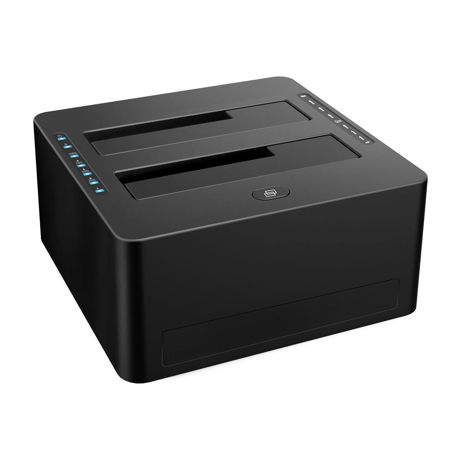 Dual-Bay Hard Drive Docking Station for USB TO 2.5 & 3.5 inch SATA HDD/SSD, Supports Offine Clone & UASP, 5Gbps, 2 * 10TB, USB 3.0 Hard Drive Reader for PC, Laptop, Windows, Mac OS, Linux, Black