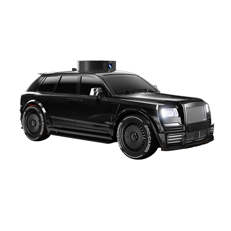 RC Drift Car with HD Camera, 4WD Remote Control Racing Car with 4.3 Inch Screen Controller, 270° Rotating Elevating Camera, LED Lights, Drift & Off Road Vehicle for Outdoor & Indoor