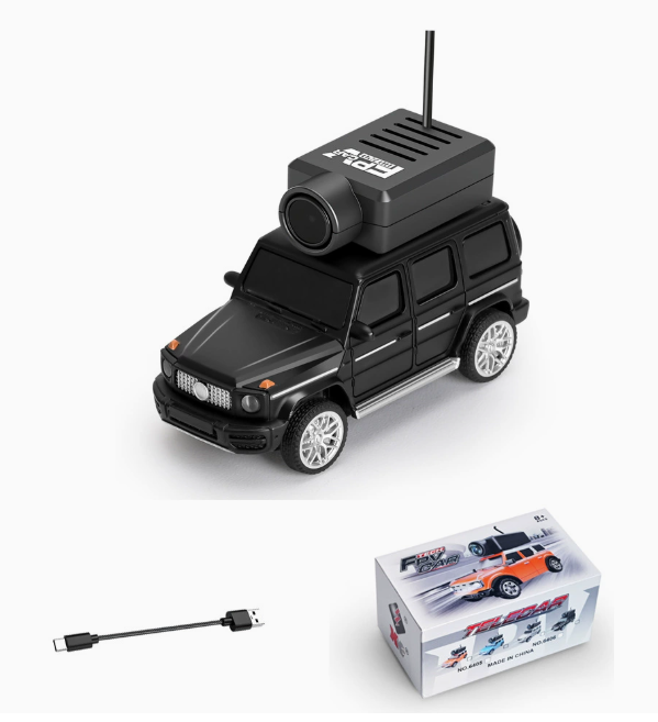 Mini Rc Car with Camera 1:64 Scale Remote Control With FPV,Rechargeable Wireless Toy, APP Operable 6405 6406