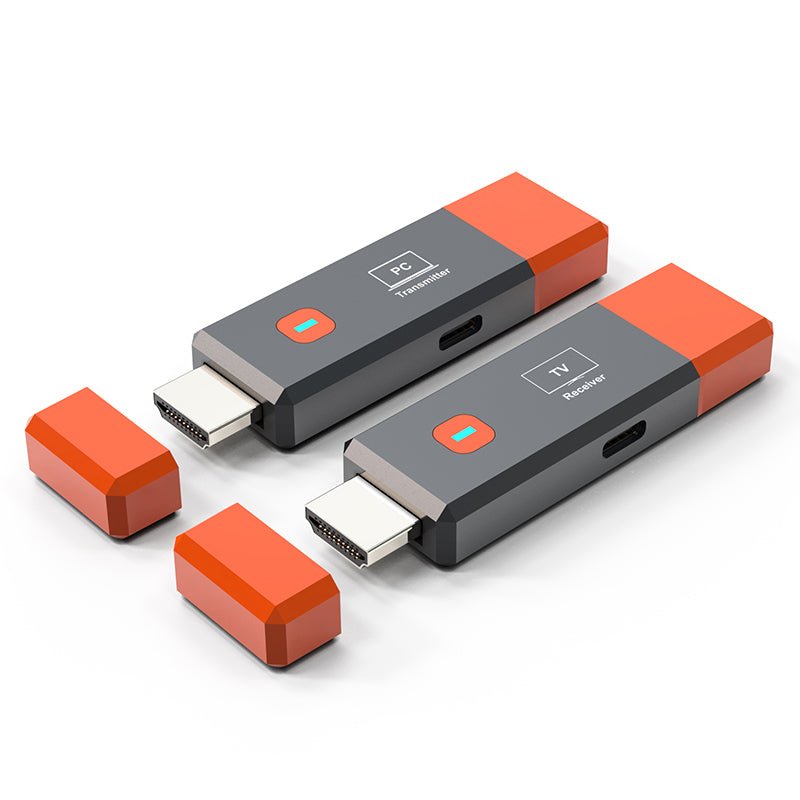 Wireless Display Adapter 1080P@60Hz – 5.8GHz HDMI Screen Mirroring Dongle, Plug & Play, Ultra - Compact ABS Design, 50M Range, Multi - Device Casting (8 - in - 1), No Wi - Fi/Apps Needed for Home/Office/Gaming（复制） - QGeeM