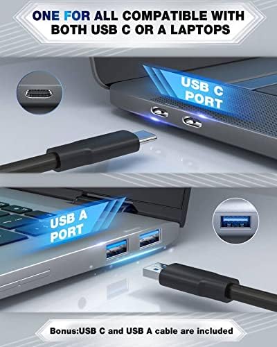 15 in 1 USB C Universal Laptop Docking Station - QGeeM