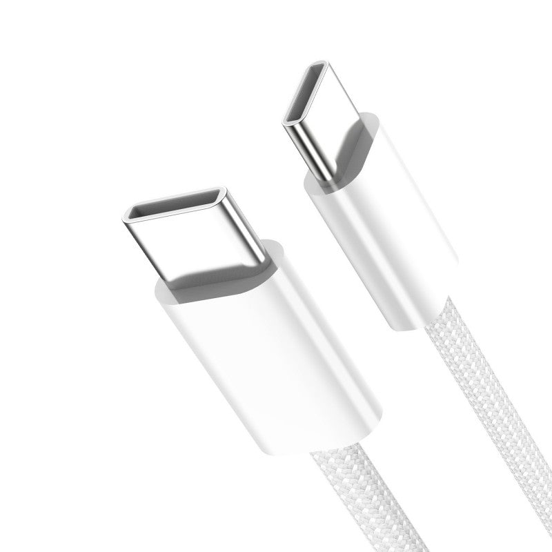 60W USB C to USB C Fast Charging Cable 3Pack for iPhone 15/iPhone 15 Plus/iPhone 15 Pro/iPhone 15 Pro Max - QGeeM