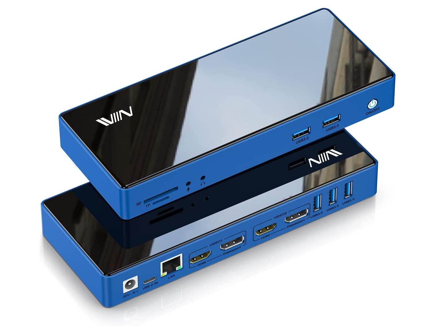 IVIIN 16-in-1 USB 3.0 Docking Station