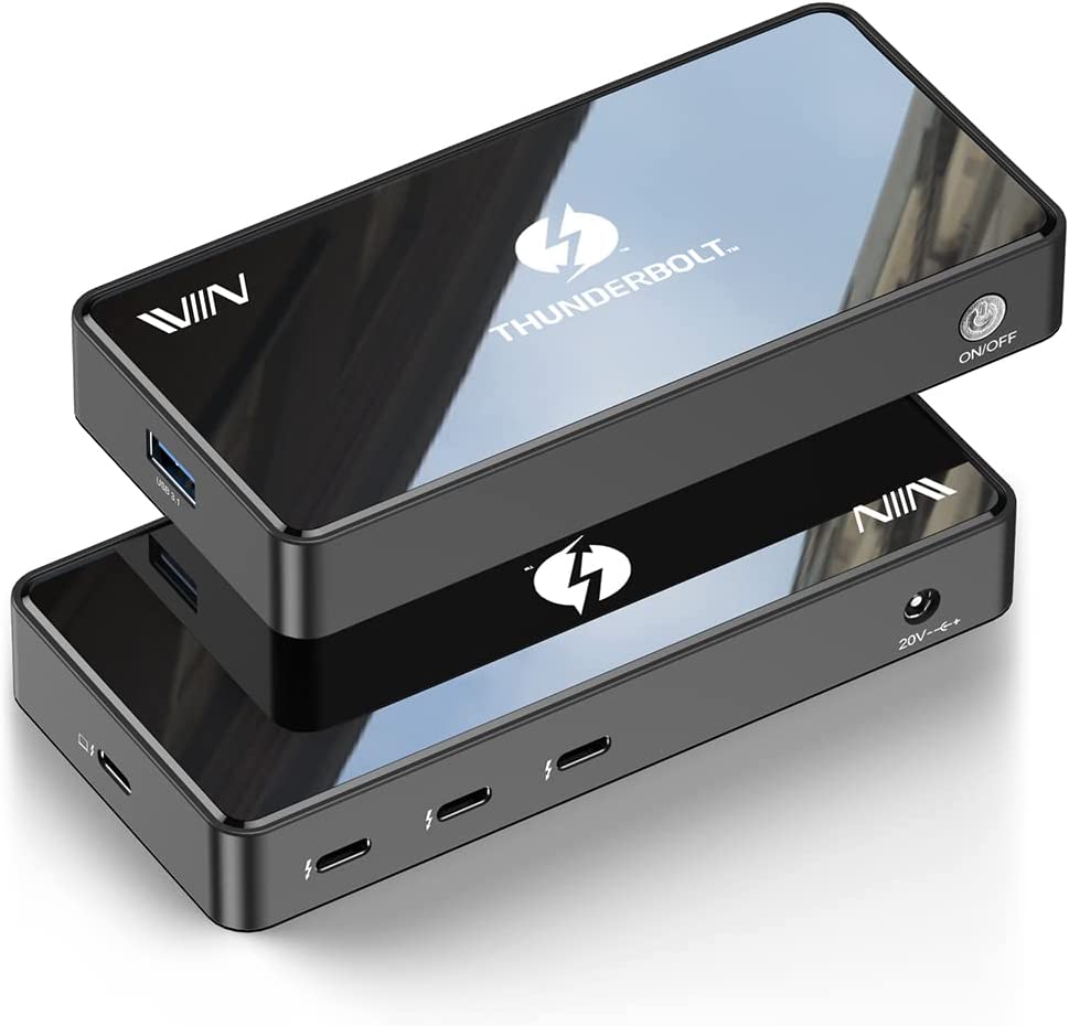 IVIIN Thunderbolt 4 Mini Dock(6-in-1) - QGeeM