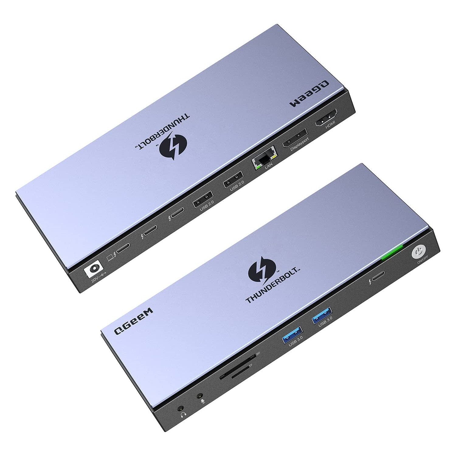 QGeeM 16-in-1 Thunderbolt 4 Docking Station - QGeeM