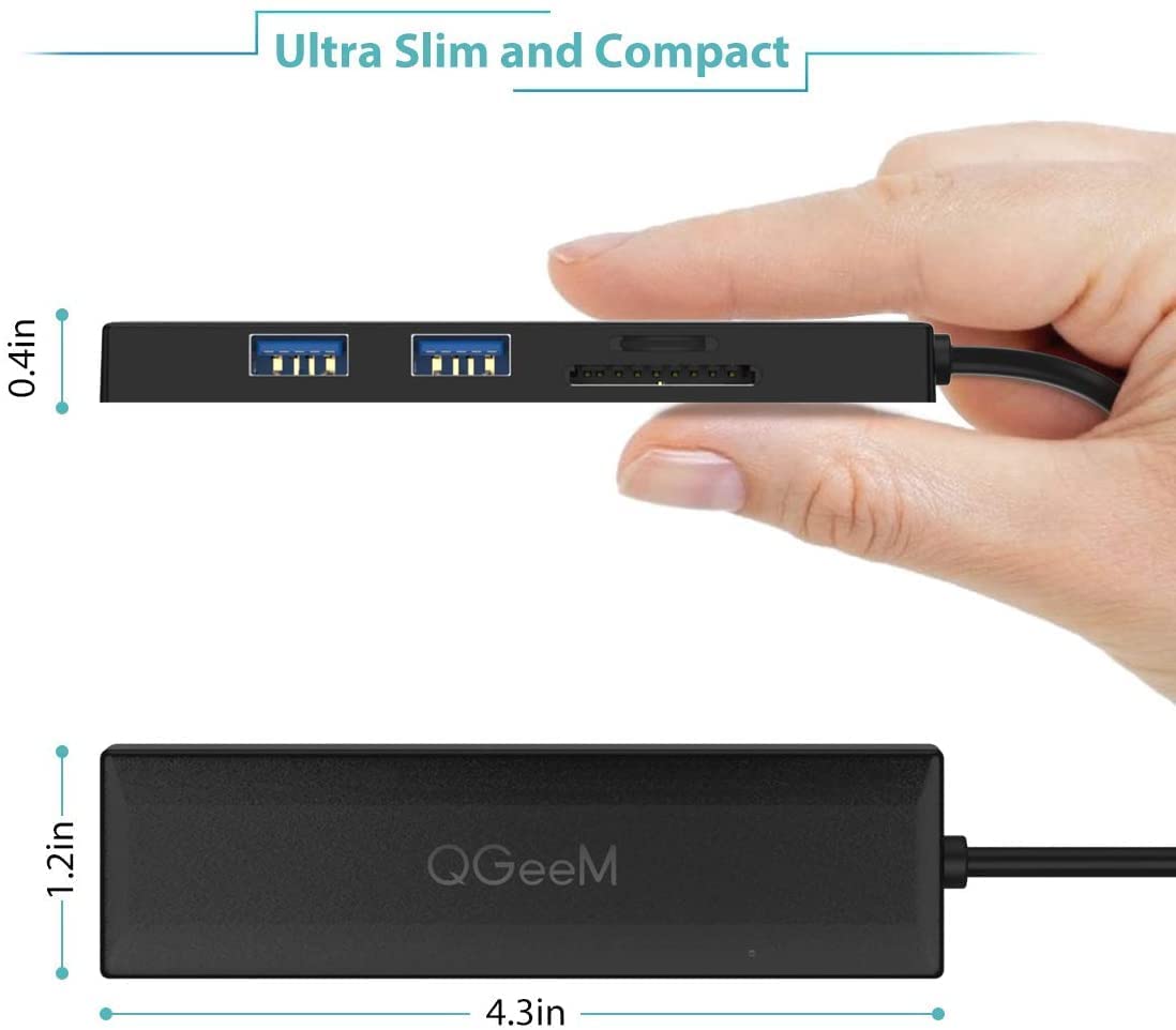 QGeeM 5-in-1 USB C Hub - QGeeM