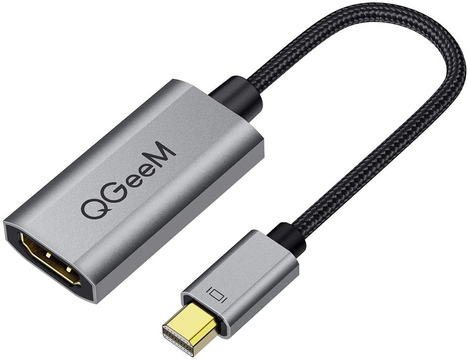 QGeeM Mini DP Male to HDMI Female Adapter - QGeeM