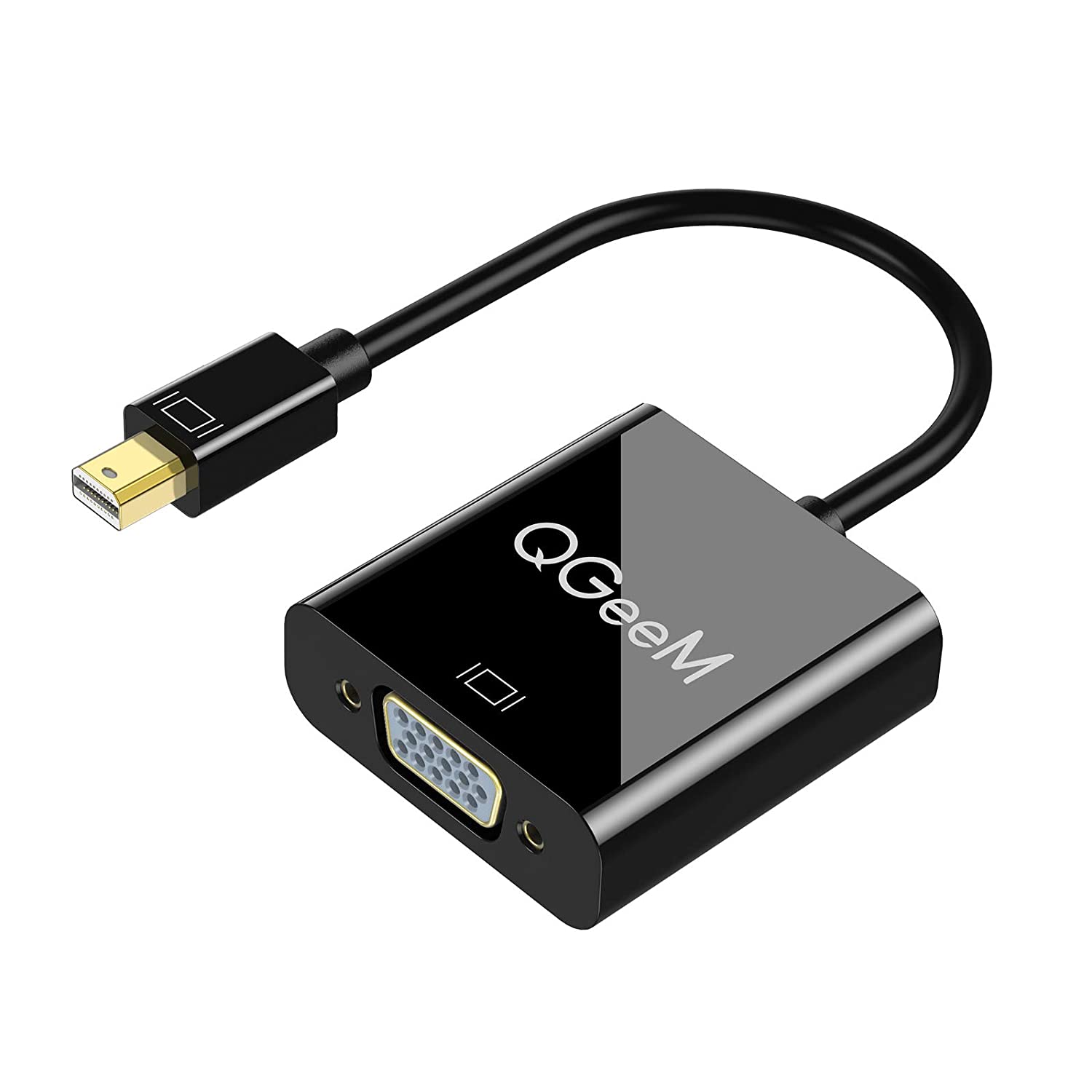 QGeeM Mini DP to VGA Adapter - QGeeM
