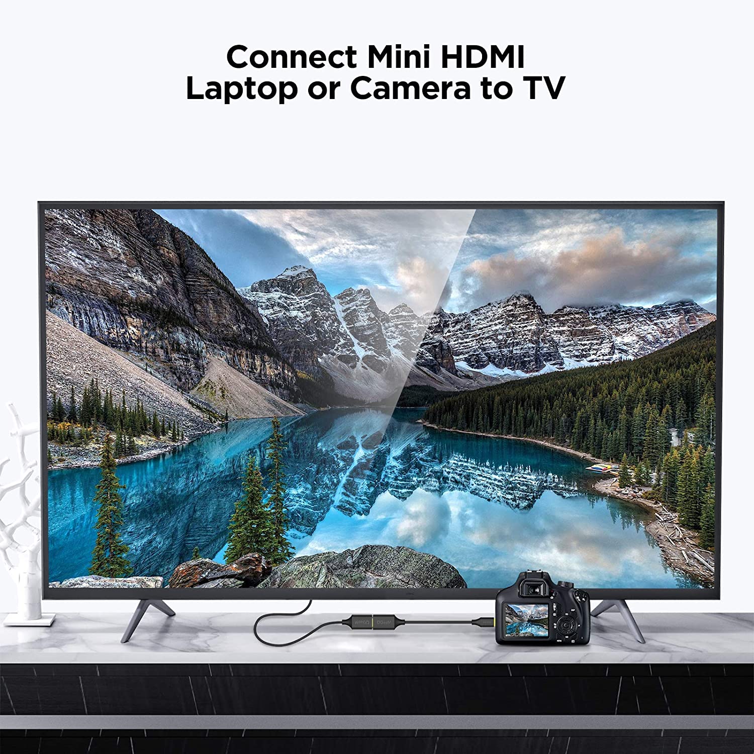 QGeeM Mini HDMI to HDMI Adapter - QGeeM