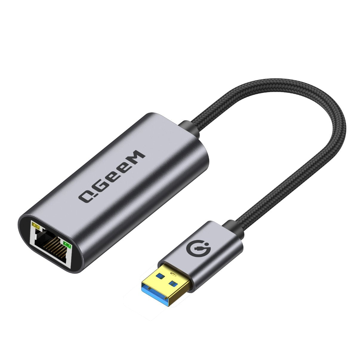 QGeeM USB 3.0 to Gigabit Ethernet Adapter - QGeeM