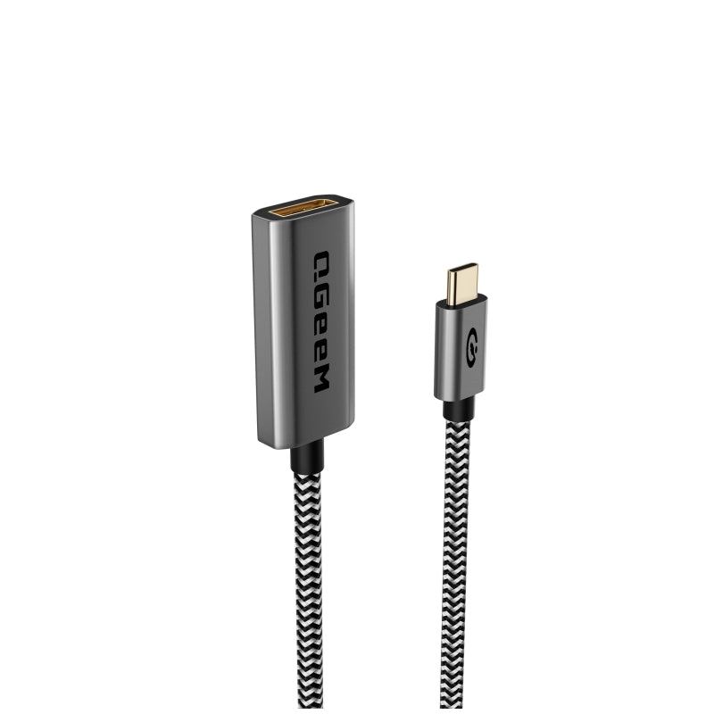 QGeeM USB C to DisplayPort 1.4 Cable[8K@60Hz, 4K@144Hz],Type-C to DP Cable - QGeeM