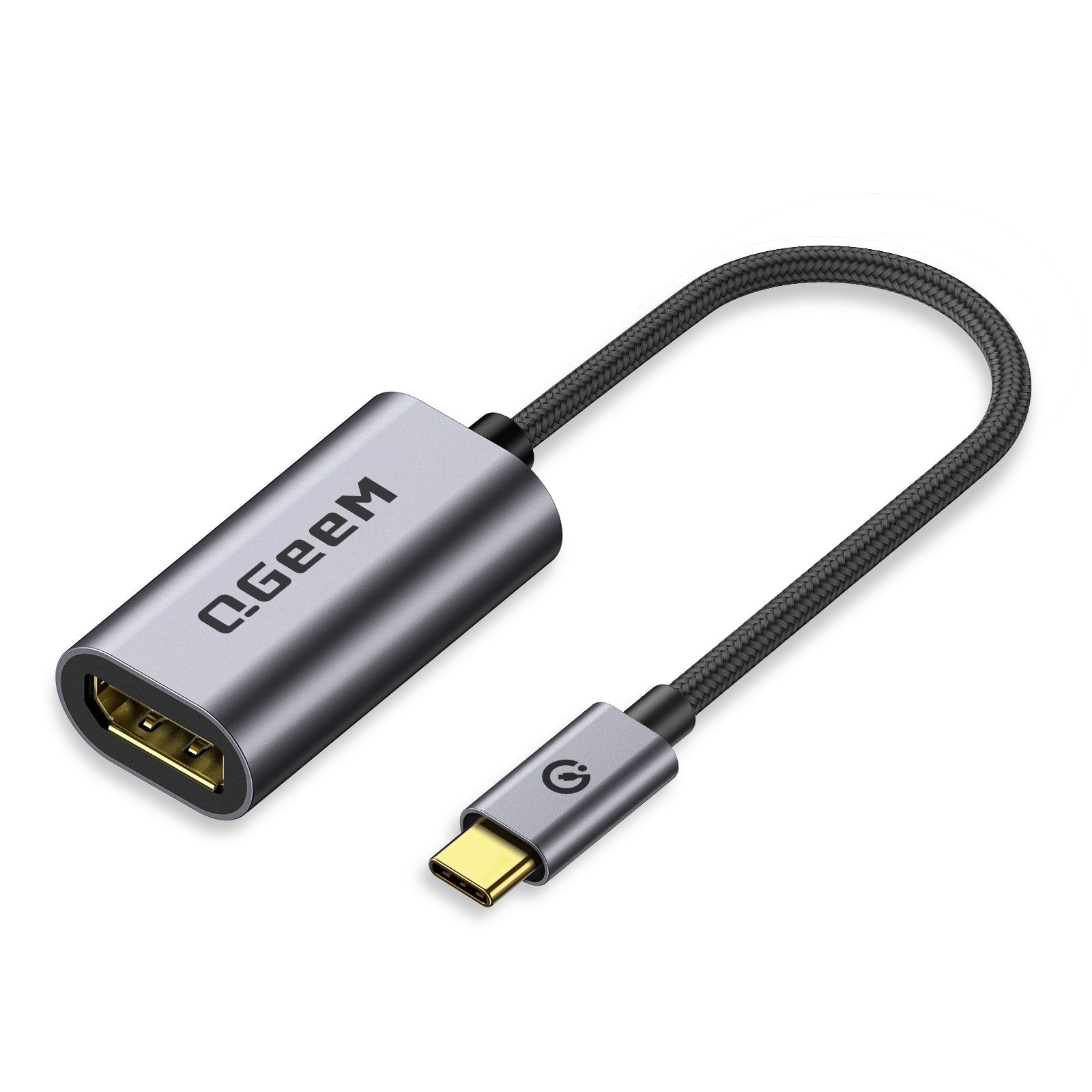 QGeeM USB C to DisplayPort Adapter-Thunderbolt 3 - QGeeM