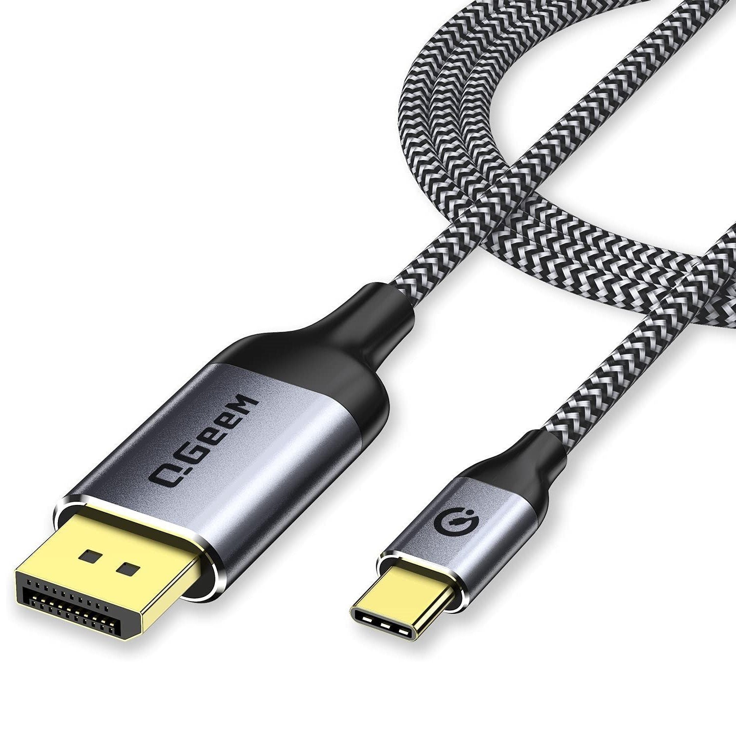 QGeeM USB-C to DisplayPort Thunderbolt 3 Cable - QGeeM