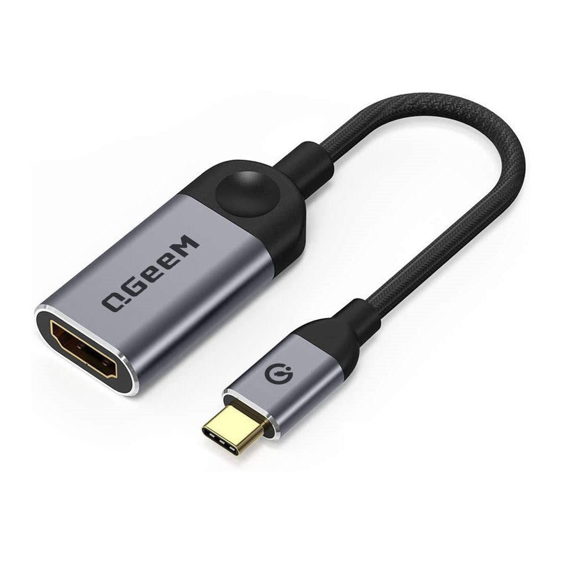 QGeeM USB C to HDMI Adapter-4K, Thunderbolt 3 - QGeeM