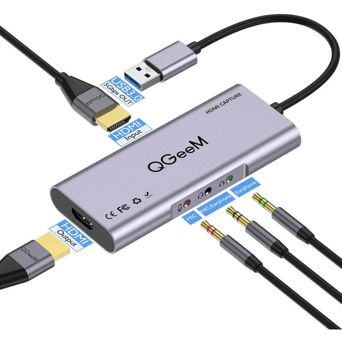 QGeeM Video Capture Hub - QGeeM