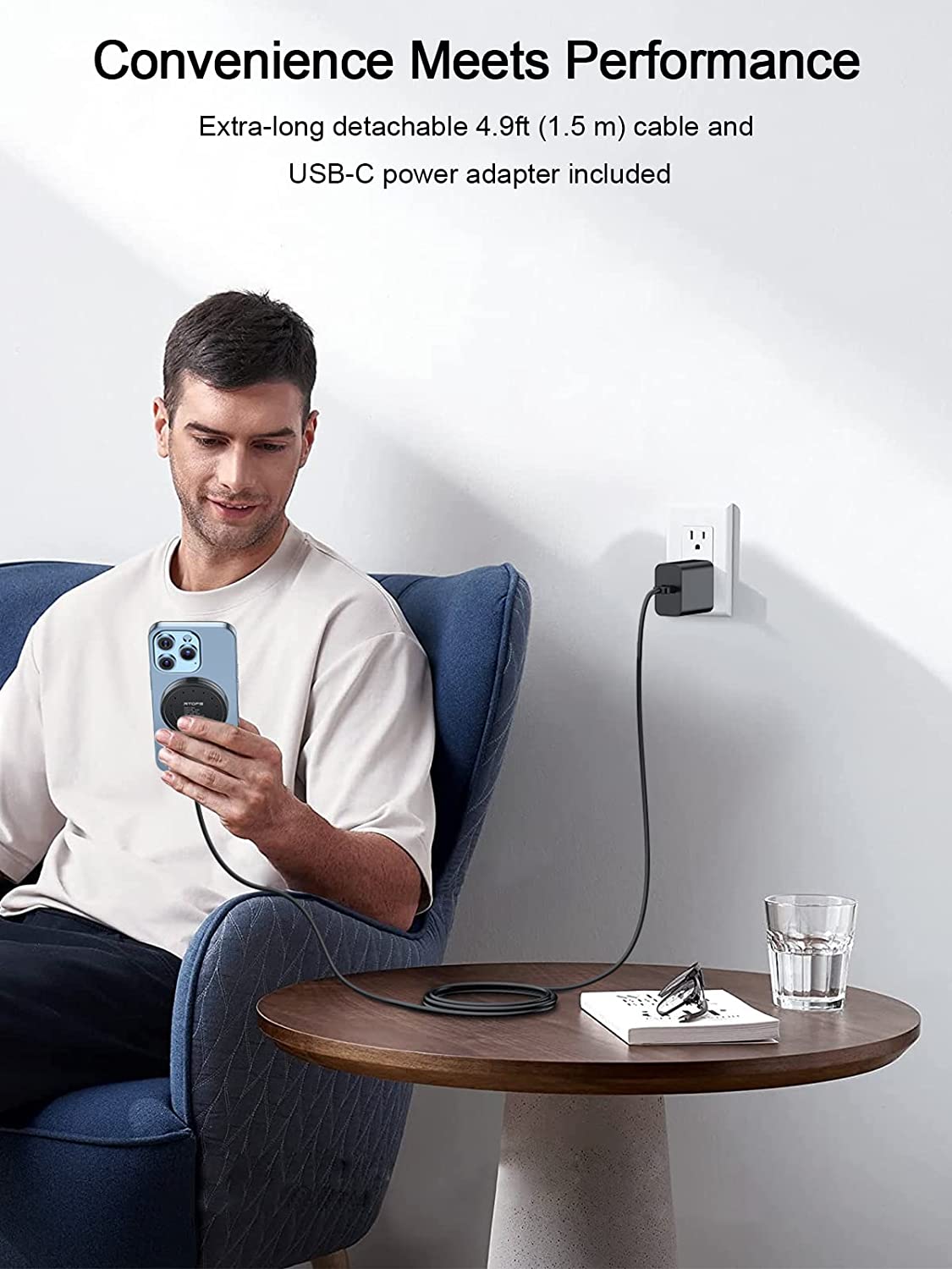 RTOPS Magnetic Wireless Charger - QGeeM