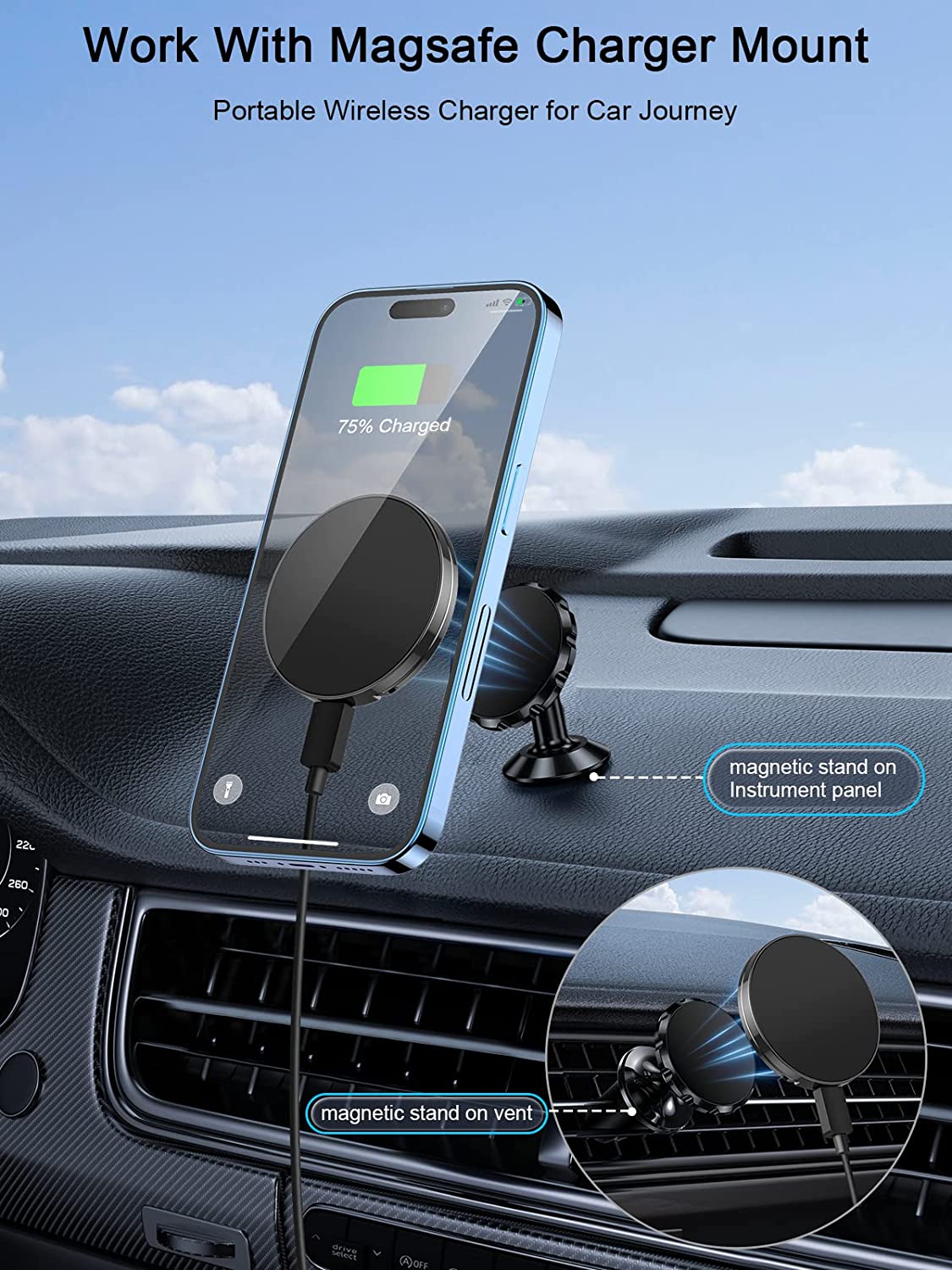 RTOPS Magnetic Wireless Charger - QGeeM