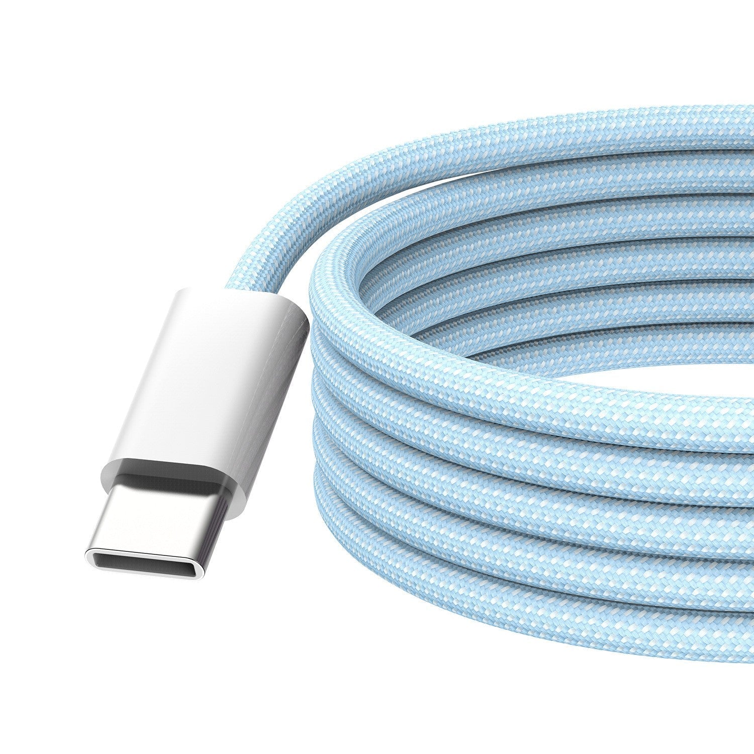 USB C to C Cable PD 20V3A 60W 480Mbps Braided Fast Charging Cable（3Pack） - QGeeM