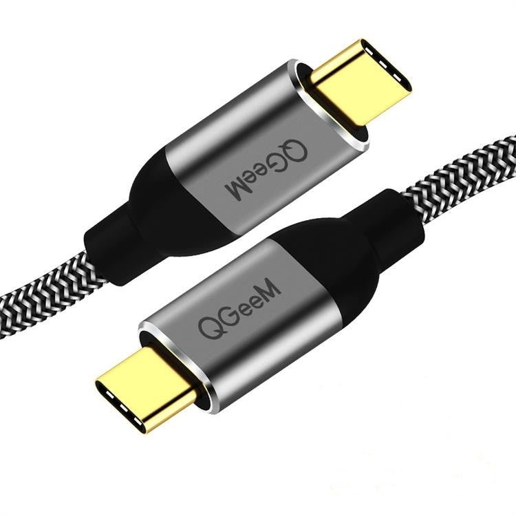 USB C to USB C 3.1 Gen 2 Cable 10Gbps - QGeeM